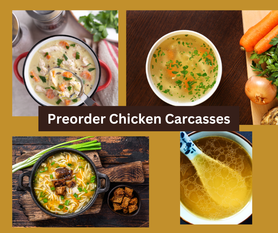 Preorder Chicken Carcasses - Deposit Only