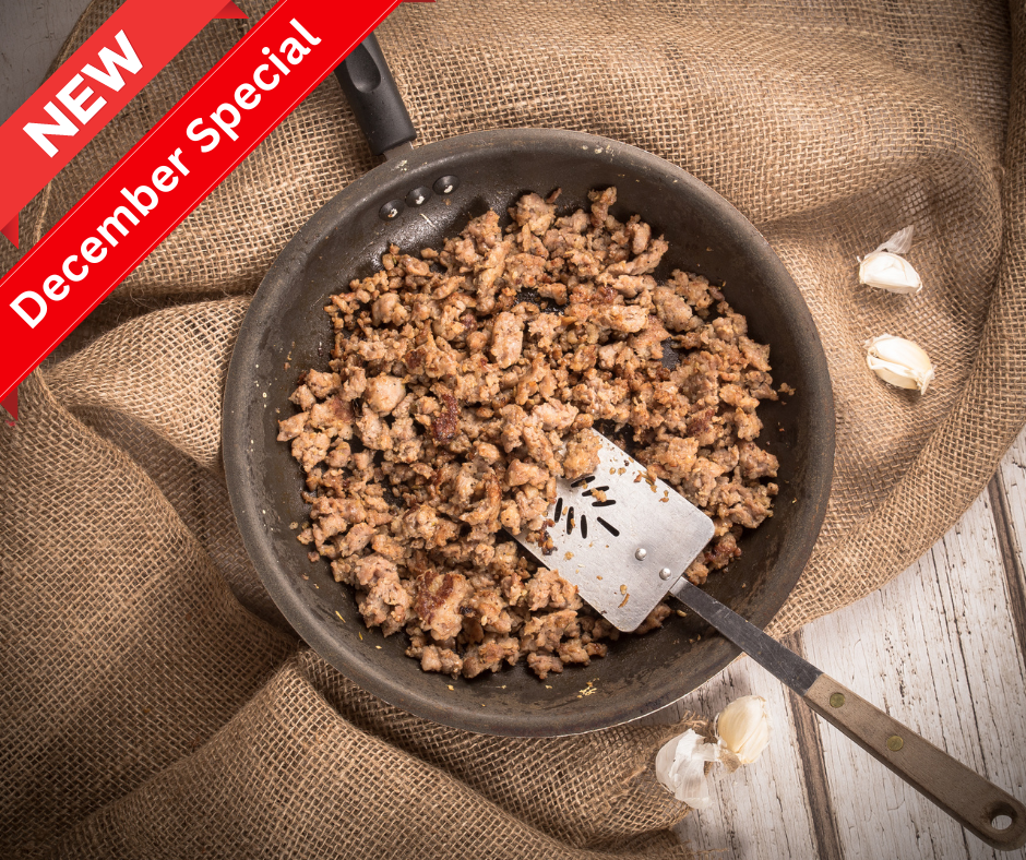 Pork Ground Sausage - Gluten and Sugar Free