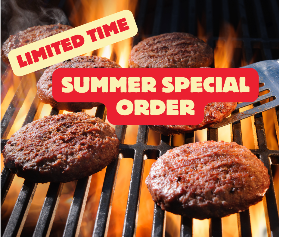 Preorder Hamburger Patties by June 10th