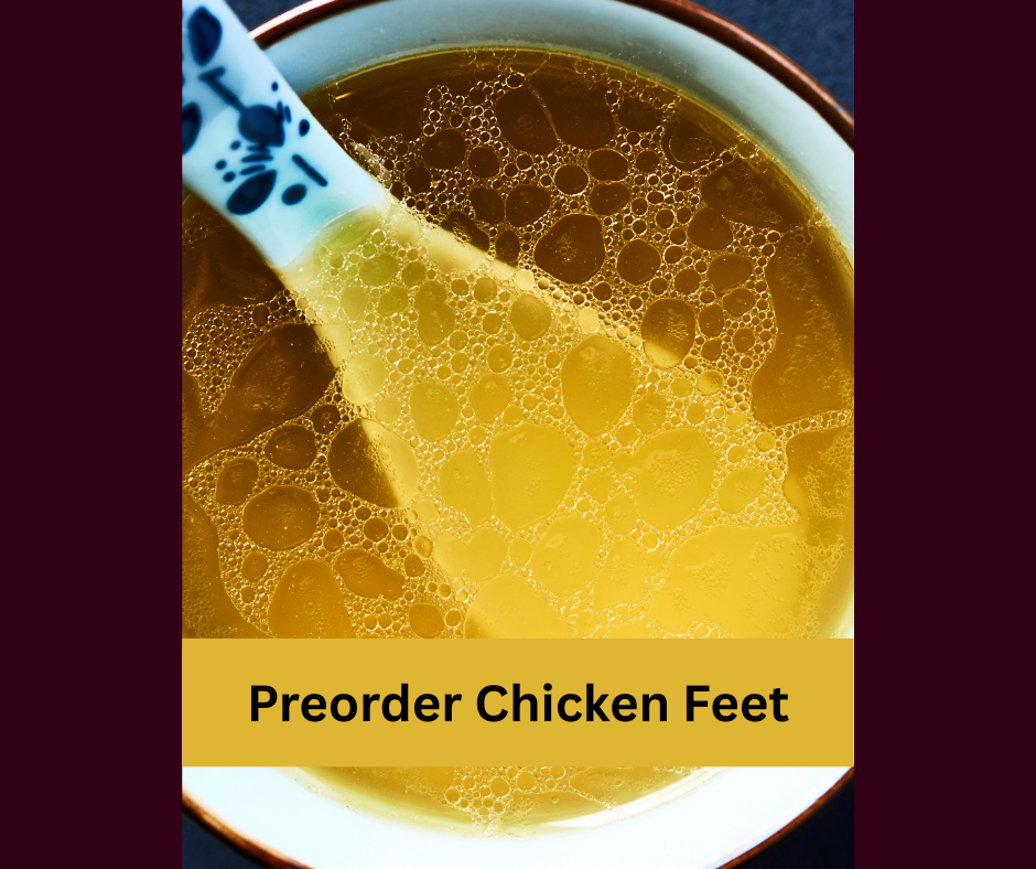 Preorder Chicken Feet - Deposit only